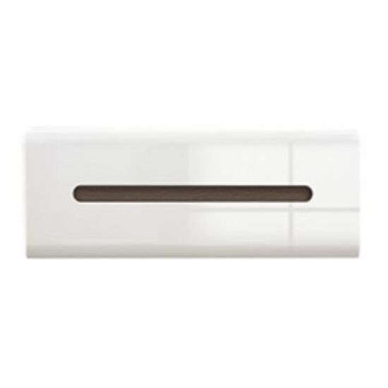 Azteca system SFW1K/4/11 fali szekrény magasfényű fehér ajtós 