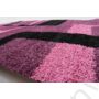 Kép 2/4 - 1-890 Shaggy szőnyeg -  Nagy virágos, Pink
