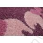 Kép 3/4 - 1-890 Shaggy szőnyeg -  Nagy virágos, Pink